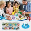 IMCUAMK 24 Pcs Animal Building Sets 24 Packs Valentines Party Favors For Kids, 72 Kinds of Transformable Building Block Toy, Goodie Bag Stuffers, Classroom Student Prizes Birthday Gifts for Kid Age 6+ view 3
