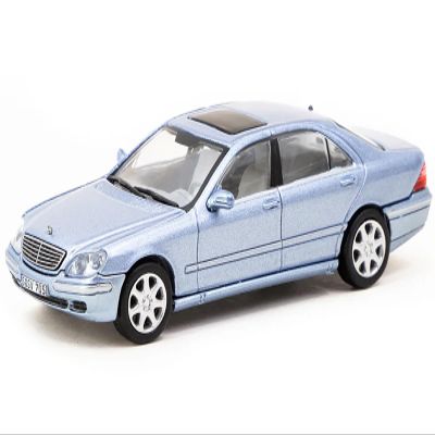 S-Class Horizon Blue Metallic Global64 Series 1/64 Diecast Model by Tarmac Works T64G-072-BL