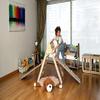 Montessori Climbing Triangle for Toddlers | Foldable Wooden Indoor Play Gym for Kids | Foldable Indoor Climbing Frame Promotes Balance and Coordination | Kids Climber (Triangle + 2 Ramps) view 3