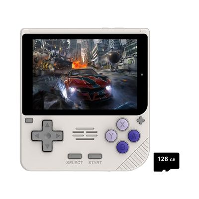 MINDKEEP V10 Retro Handheld Game Console, Preinstalled Emulator Built-in 128G TF Card 10000+ Games 5-Inch IPS 480*320 Open Source Linux System Video Gaming Consoles for Game Lovers