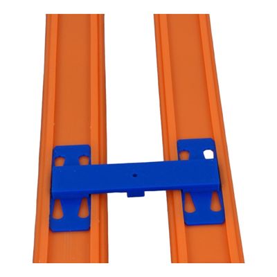 QuirkWorks 3D Track Spacers (4 Pack) | Compatible with Hot Wheels Cars, and Track | 2, 4 or 6 Lane Options (2 Lane Spacer)