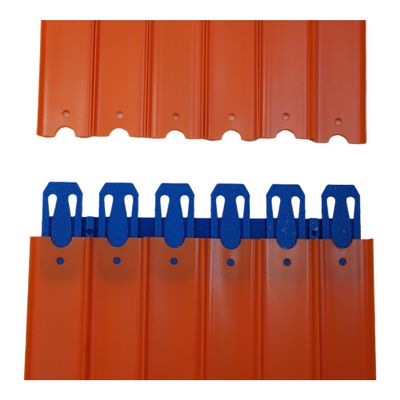 QuirkWorks 3D Track Spacers (4 Pack) | Compatible with Hot Wheels Cars, and Track | 2, 4 or 6 Lane Options (6 Lane Spacer)