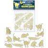 Accoutrements Archie McPhee Itty Bitty Glow Cats - Bag of 12 Glow-in-The-Dark Vinyl Kitties in 6 Adorable Styles for Cat Lovers and Crazy Cat Ladies, Green view 4