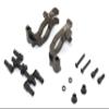 Kyosho America IFW629C Aluminum Front Hub Carrier Set (L R/22/Gunmetallic/Mp10) view 1