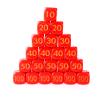 50 Pcs Anime Character Damage Counter Dice Role Game Dice Acrylic 6 Sided Dice Game Scoring Damage Counter view 1