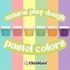 ChildGen Natural Play Dough Set, Non-Toxic, Super Soft, Long Lasting Playdough, Modeling Dough, Kids Arts & Crafts, Preschool Toys (Pastel Colors), 6-Pack of 4.5-Ounce Cans view 3