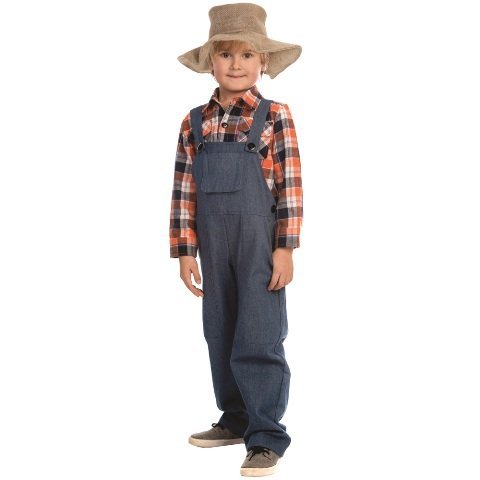 212 Main Farmer Costume, T2 Multicoloured