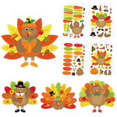 20 Sheet Spring Crafts for Kids, Make-A-Butterfly Crafts Stickers for Kids, Butterfly Stickers for Spring Party Favors Games Supplies.(Cute 20)