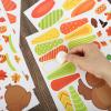 20 Sheet Spring Crafts for Kids, Make-A-Butterfly Crafts Stickers for Kids, Butterfly Stickers for Spring Party Favors Games Supplies.(Cute 20) view 4