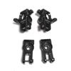 Kebeilee CNC Alu7075 Spindle Carrier Set+Rear Hub for Losi 8IGHT-X Super Lasernut 1/6 (Black) view 1