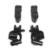 Kebeilee CNC Alu7075 Spindle Carrier Set+Rear Hub for Losi 8IGHT-X Super Lasernut 1/6 (Black) view 2