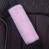 "2-Pack Soft Plush Seatbelt Covers for Kids - Comfortable Seat Belt Cushion for Newborns - Car Seat/Stroller Strap Accessories - Enhanced Driving Comfort & Protection (Baby Pink) view 3