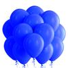 100 Pieces Blue UV Neon Glow in the Dark Balloons Neon Party Supplies Black Light Balloon for Hanukkah Glow Helium Fluorescent Latex Balloons for Birthday Party Decoration view 1