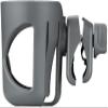 New Cup Holder Compatible with Summer Infant. A Solid Super Secure Fit. 360 Degrees Rotatable. Anti-Shake Spill Resistant. (Gray) view 2