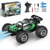 AONEPTR Remote Control Car, All Terrain Remote Control Truck for Boy, 2.4GHz Rc Car with Two Rechargeable Batteries, 20KM/H Monster Truck Toys view 1