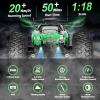 AONEPTR Remote Control Car, All Terrain Remote Control Truck for Boy, 2.4GHz Rc Car with Two Rechargeable Batteries, 20KM/H Monster Truck Toys view 2