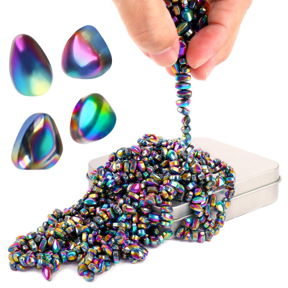 1100pcs Ferrite, Fidget Toys, Fidget Toys Adults, Desk Fidgets Toys for Office Stress/Anxiety Relief ,Gifts for TeenAdults Gifts