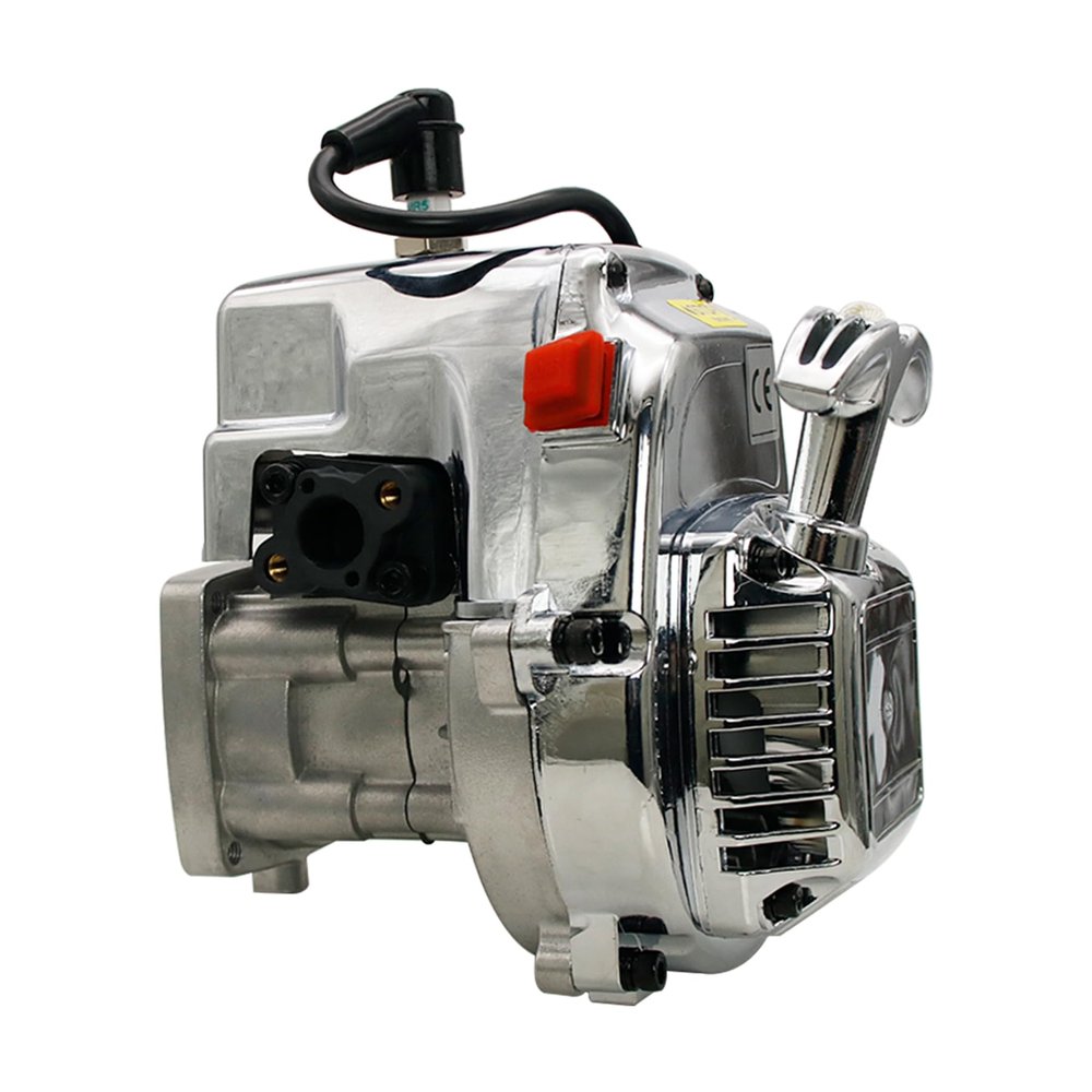 FLMLF 35CC 4 Bolt Big Bore Build kit Chrome Plated Engine for 1/5 HPI ROFUN KM Baja Losi FG GoPed RedCat RC CAR Parts