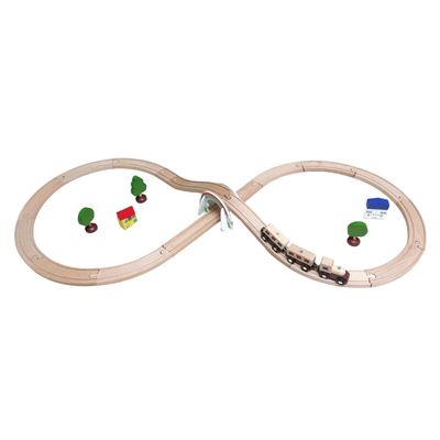 Wooden Train Track Accessories, Train Set, Train Track -Solid Wood -Christmas Tree Train, Thomas Wooden Railway, for Kids, Birthday Gift, Toddler Boys and Girls Over 3 Years Old