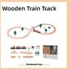 Wooden Train Track Accessories, Train Set, Train Track -Solid Wood -Christmas Tree Train, Thomas Wooden Railway, for Kids, Birthday Gift, Toddler Boys and Girls Over 3 Years Old view 3