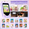 Kids Smart Phone for Girls, Christmas Birthday Gifts for Girls Age 3-10 Kids Toys Cell Phone, 2.8" Touchscreen Toddler Learning Play Toy Phone with Dual Camera view 4