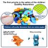 Anpcso Marble Run Building Blocks, Dinosaurs Marble Track Toy Classic Large Bricks for 3 4 5 6 7 + Year Old Boys Girls Kids, Bricks Compatible with All Major Brands view 3