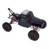1/10 Scale RC Accessories Roof Rack Luggage with Pulley Bearing, Aluminum 1/8 1/10 RC Crawler Accessories, for SCX10 TRX4 Capra Car Shell Decoration FJ40 Housing Accessories (Black B) view 2