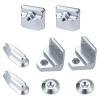 WEFEINO Metal Rear Wing Fixed Mount Upgrade Parts for 1/7 ARR-ma Limitless F1 RC Car Crawler (Silver) view 2