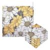 Kigai 5 Pack Baby Muslin Washcloths for Unisex,Daisies Cotton Soft Absorbent Baby Towels for Sensitive Skin and New Born11.8x11.8 in view 1