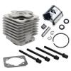 FLMLF 32cc PRO 4 Bolt Cylinder + Piston Kit Only Fit Reed Case Engine for 1/5 Rc Hpi Rofun Km Rovan Baja Losi FG GoPed Redcat DBXL MCD Parts view 1
