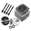 FLMLF 32cc PRO 4 Bolt Cylinder + Piston Kit Only Fit Reed Case Engine for 1/5 Rc Hpi Rofun Km Rovan Baja Losi FG GoPed Redcat DBXL MCD Parts view 3