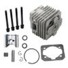 FLMLF 32cc PRO 4 Bolt Cylinder + Piston Kit Only Fit Reed Case Engine for 1/5 Rc Hpi Rofun Km Rovan Baja Losi FG GoPed Redcat DBXL MCD Parts view 4