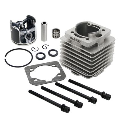 FLMLF 29CC PRO 4 Bolt Cylinder + Piston Kit Only Fit Reed Case Engine for 1/5 Rc Hpi Rofun Km Rovan Baja Losi FG GoPed Redcat DBXL MCD Parts
