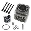 FLMLF 29CC PRO 4 Bolt Cylinder + Piston Kit Only Fit Reed Case Engine for 1/5 Rc Hpi Rofun Km Rovan Baja Losi FG GoPed Redcat DBXL MCD Parts view 4