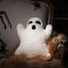 4 Pcs Ghost Halloween Pillows Room DecorationCute Ghost Throw Pillow Decorative Spooky Home Decoration Halloween Bedroom Sofa Couch Supplies view 4
