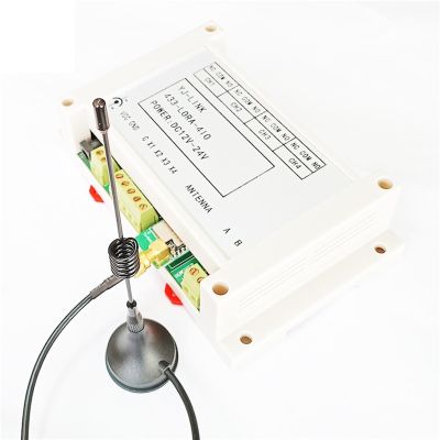 4CH 433MHz Lora Remote I/O Controller Wireless Transmission Point-to-Point Relay Switch Module(Transmitter)