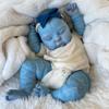 Anano Avatar Reborn Babies 20 Inch Reborn Baby Doll That Look Real Babies Lifelike Realistic Avatar Re-Born Baby Dolls 3D Painted Dolls Real Life Re-Born Doll Sleeping Doll with Cloth Body for Kids view 2