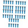 BESTonZON 50pcs Joint for Rc Cars Compatible Axial Lightweight Easy to Install Metal Tie Rod Ends