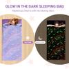 HOMBYS Glow in The Dark Sleeping Bags for 10~12 Years Old Kids, Soft Kids Nap Mat with Pillow and Blanket for Daycare School, Travel Sleep Bag for Childern Girls Boys Truck Travel Camping view 2