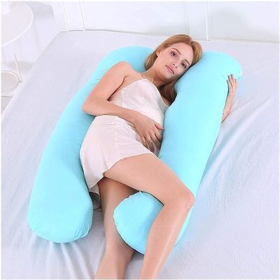 TREEYX Discover The Best Pregnancy Pillow for a Restful Sleep: U-Shaped Full Body Maternity Pillow with Removable Cover