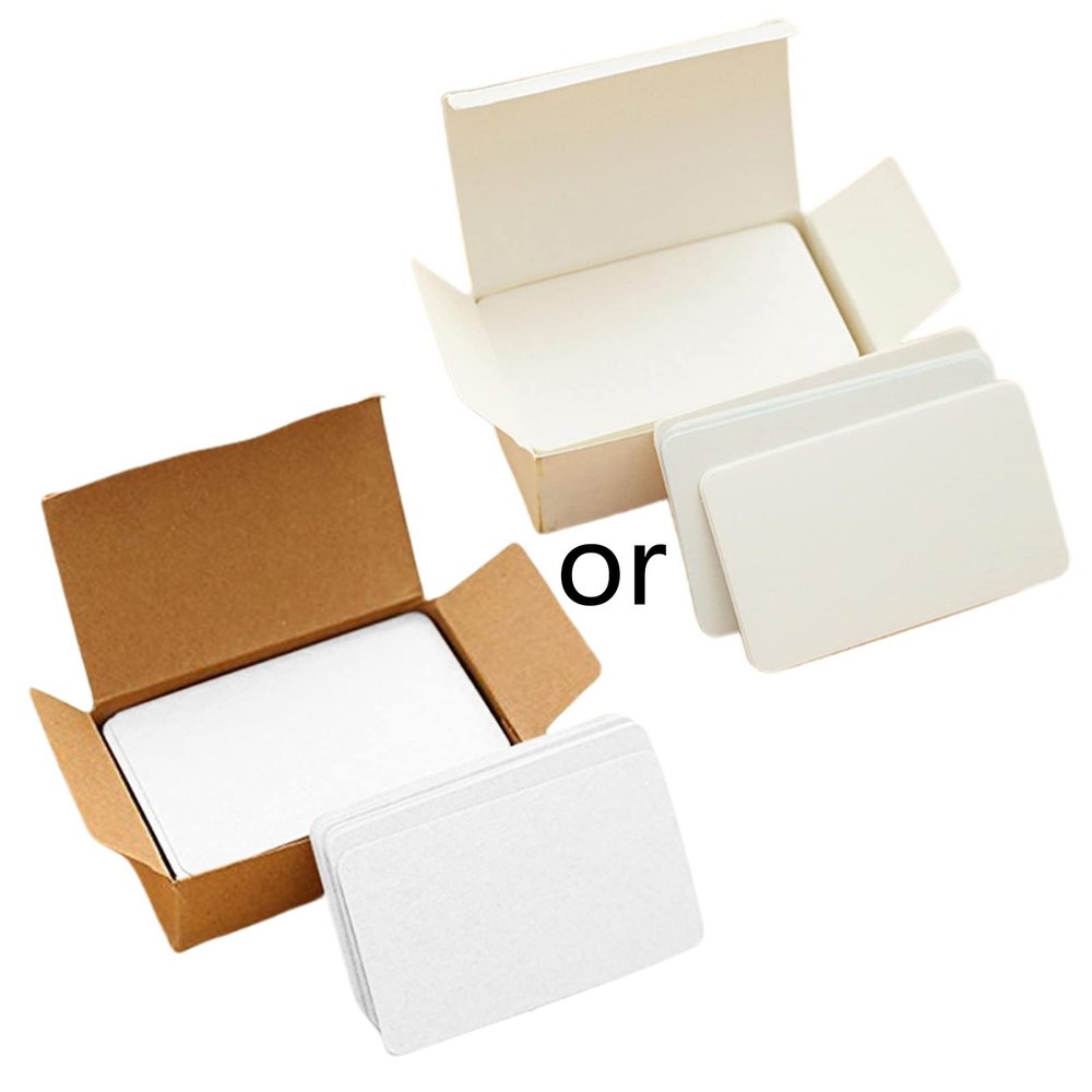 180Pcs Playing Cards Size Double Sided Index Cards For Writing Drawing Game Cards