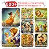 WonderBuddy Kids Story Box Audio Player, 500+ Preloaded Stories & Rhymes with Storybook DIY Art Kit, Voice Recorder, Content Upgrade, Bluetooth, Birthday Gift for Girls 3+ Years- Unicorn view 3