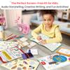 WonderBuddy Kids Story Box Audio Player, 500+ Preloaded Stories & Rhymes with Storybook DIY Art Kit, Voice Recorder, Content Upgrade, Bluetooth, Birthday Gift for Girls 3+ Years- Unicorn view 4