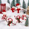 JOYIN Christmas 6 Packs Build a Snowman Craft Kit, Modeling Clay DIY Make a Snowman Kit view 3