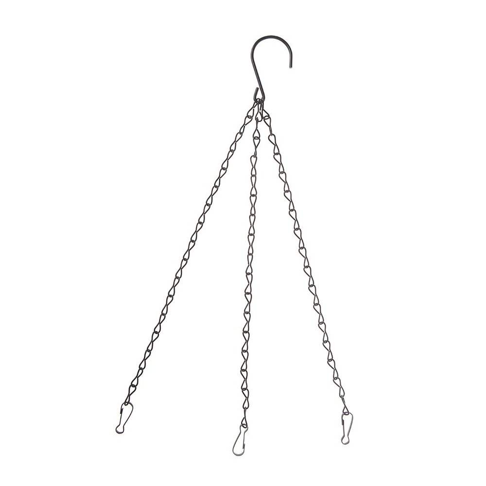3 Point Chain Metal Hanging Planter Connector Supplies Accessory For Garden Yard Succulent Plant