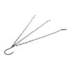 3 Point Chain Metal Hanging Planter Connector Supplies Accessory For Garden Yard Succulent Plant view 2