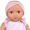 LullaBaby  14-Inch Doll & Twin Stroller Accessories Set  Foldable Canopy & Storage Basket  Pink & Golden Stars Design  Pretend Play 2+ Years Doll Double Stroller Set view 3