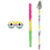 PRETYZOOM 1set Colorful Props Bat Blindfold and Fun Party Accessories for Birthday Celebrations and Games view 1