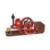 OYDL Retrol Engine Model That Works, Retrol HM-01 7cc Engine 4-Stroke Horizontal Hit and Miss Engine Internal Combustion Engine Model, One Key Start Metal Engine Science Toys for Adults view 4
