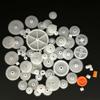 64PCS Module 0.5 Plastic Gears Single Gear Reduction Gear Small Motor Gears for DC Motor RC Car Truck Robot Helicopter DIY Model Toy Gear Replacement Part view 3